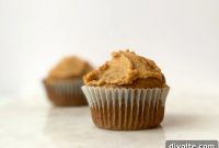 Pawfect Peanut Butter Banana Pupcakes