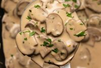 The Ultimate Creamy Mushroom Sauce