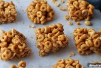 Golden Honey Nut Cheerio Bites