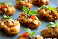 Easy Chickpea Crostini