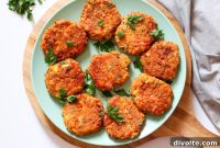 Golden Spiced Chickpea Patties