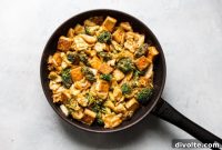 Creamy Peanut Tofu Stir-Fry