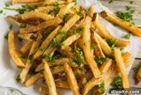 Gourmet Parmesan Truffle Fries