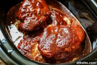 Tender Slow Cooker BBQ Pork Chops