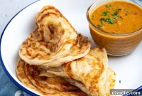 Homemade Roti Canai Paratha