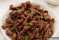Sticky Sesame Beef
