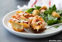 Savory Chicken Stuffed Shells