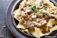 Easy Ground Beef Stroganoff