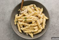 Delicious Garlic Penne Pasta