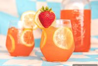 Homemade Strawberry Lemonade