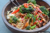 Savory Chicken and Asian Vegetable Stir-Fry