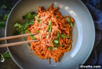 Vibrant Carrot Noodle Stir-fry