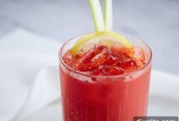 Fiery Red Snapper Gin Bloody Mary
