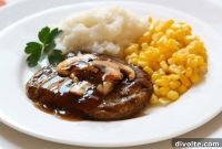 Effortless Slow Cooker Salisbury Steak
