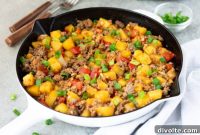 Hearty Ground Beef and Potato Supper