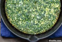 Golden Spinach Frittata