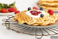 Classic Norwegian Heart Waffles