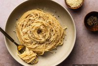The Ultimate Bucatini Cacio e Pepe