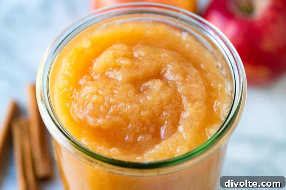 homemade applesauce