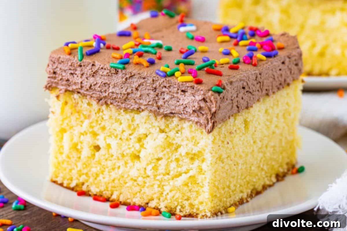 Perfectly Moist Yellow Cake 2 Classic Moist Yellow Cake Recipe