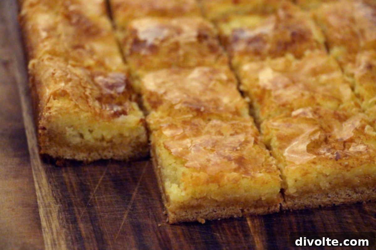 Cream Cheese Squares Recipe - Flaky pastry with creamy filling