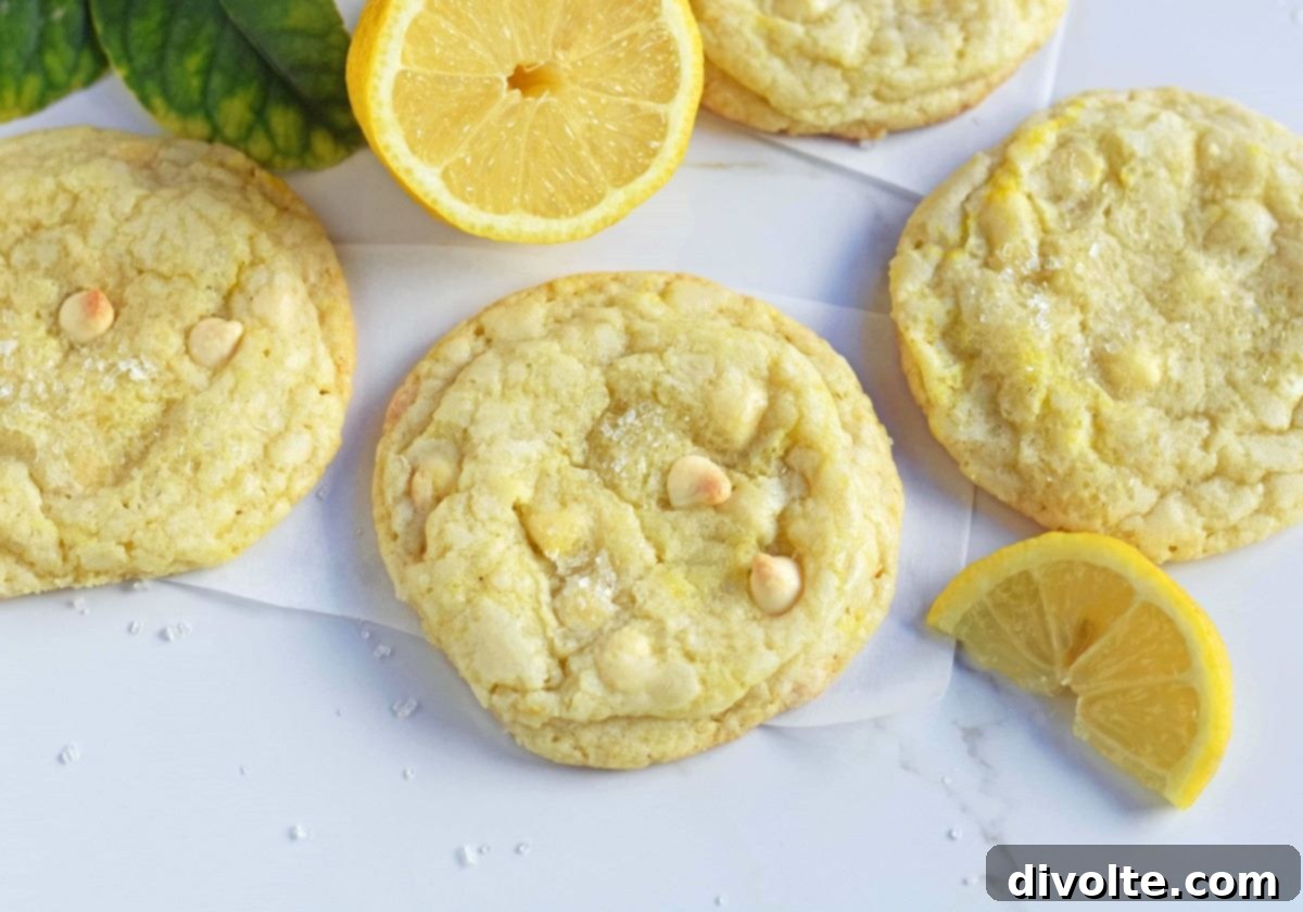 Delicious White Chocolate Chip Cookies Recipe - Featured Image