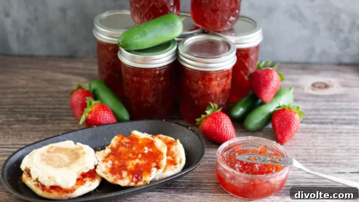 Sweet Heat Strawberry Jalapeno Jam 2 Homemade Jalapeño Strawberry Jam Recipe
