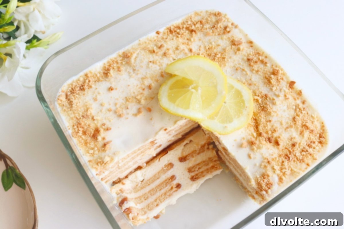 Luscious No Bake Lemon Treat 2 carlota-de-limon-recipe