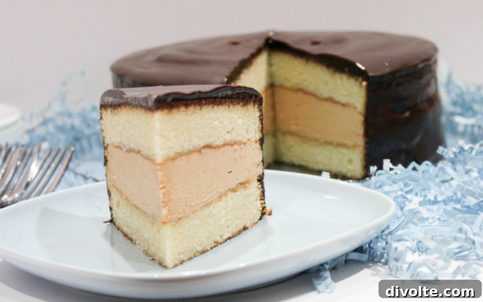 Classic Tandy Cake with creamy peanut butter and rich chocolate topping