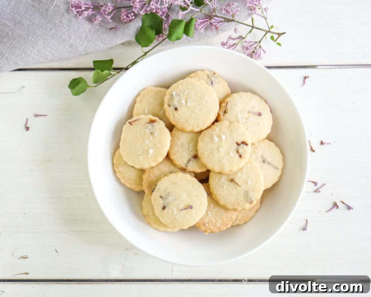 Aromatic Lavender Shortbread Cookies 2 lavender-shortbread-cookies-recipe