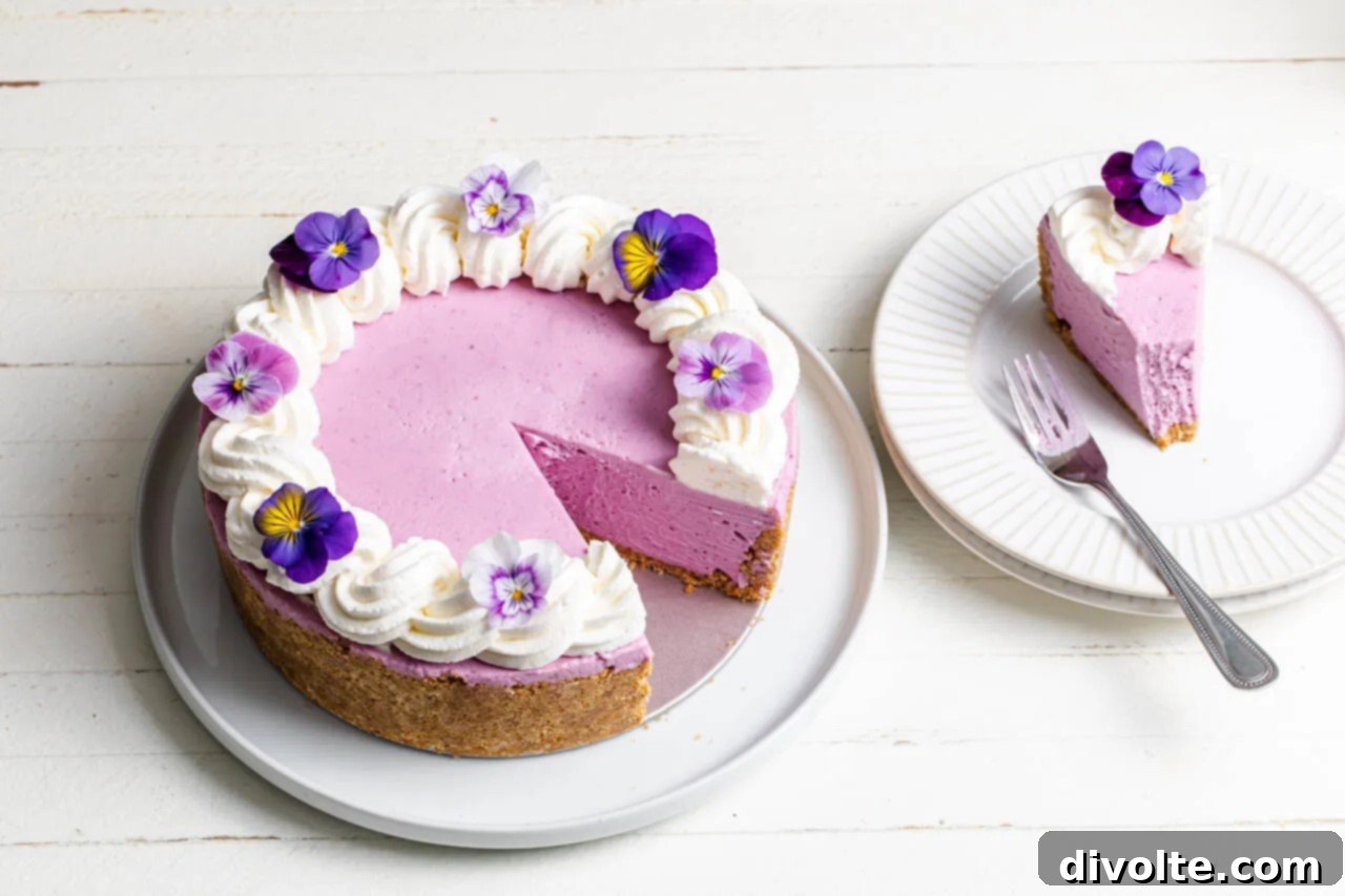 Vibrant Ube Cheesecake Delight 2 ube-cheesecake-recipe
