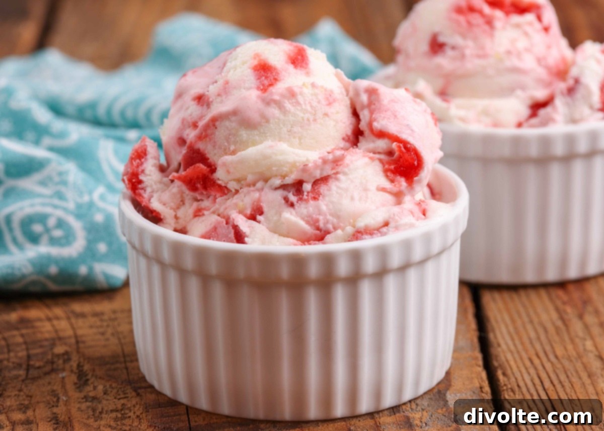Irresistible Strawberry Cheesecake Ice Cream 2 strawberry-cheesecake-ice-cream-recipe