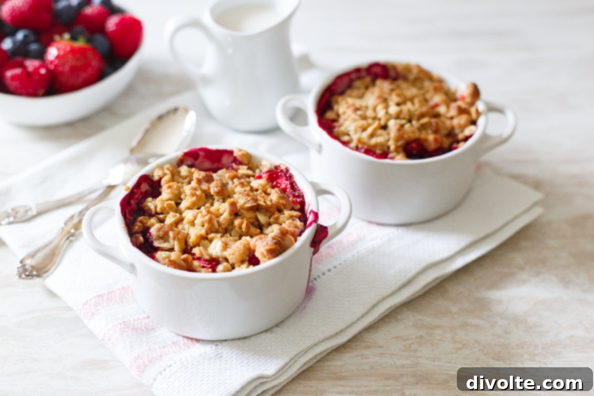 The Ultimate Berry Crumble 3 mixed-berry-crumble-recipe