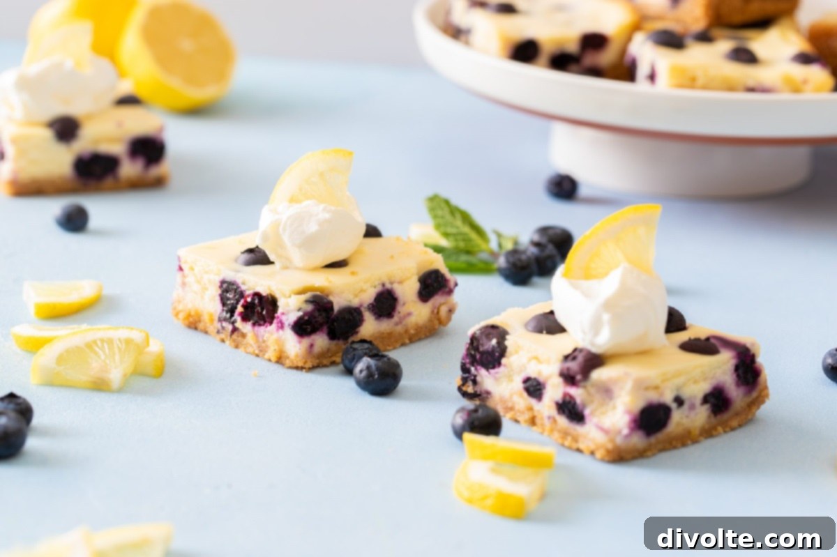 Irresistible Lemon Blueberry Cheesecake Bars 2 lemon-blueberry-cheesecake-bars-recipe