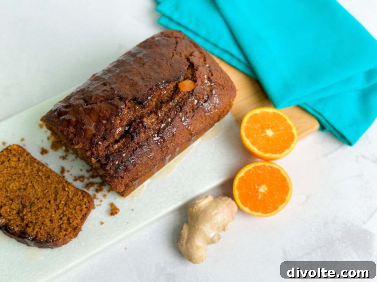 Gingerbread Loaf Recipe - Moist Holiday Treat