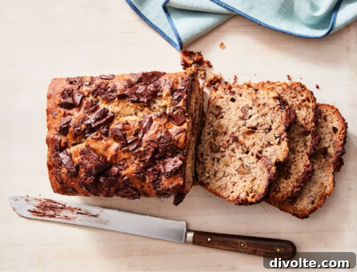 Ultimate Chocolate Banana Loaf 3 chocolate-banana-bread-recipe