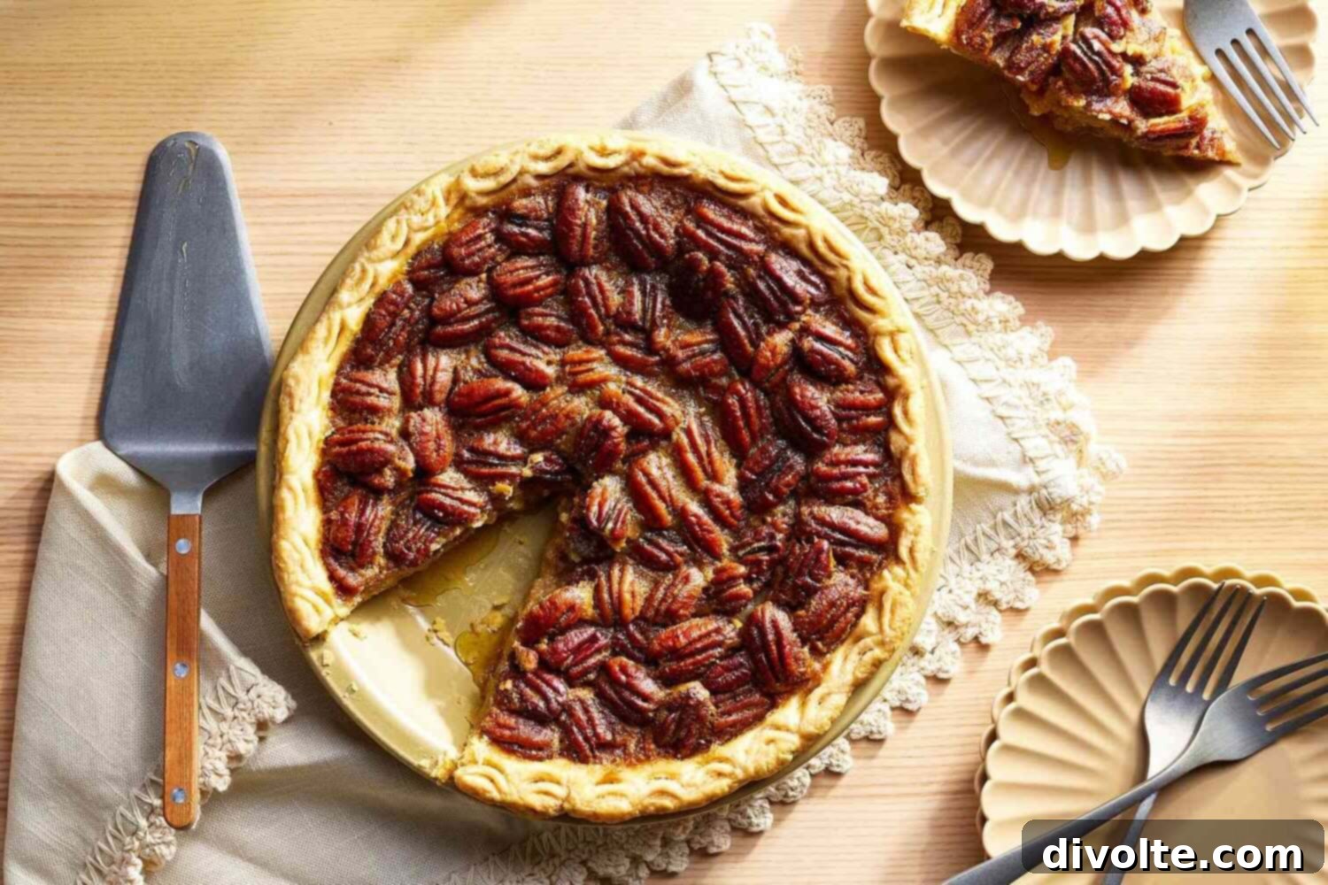 The Best Maple Pecan Pie 3 maple-pecan-pie-recipe