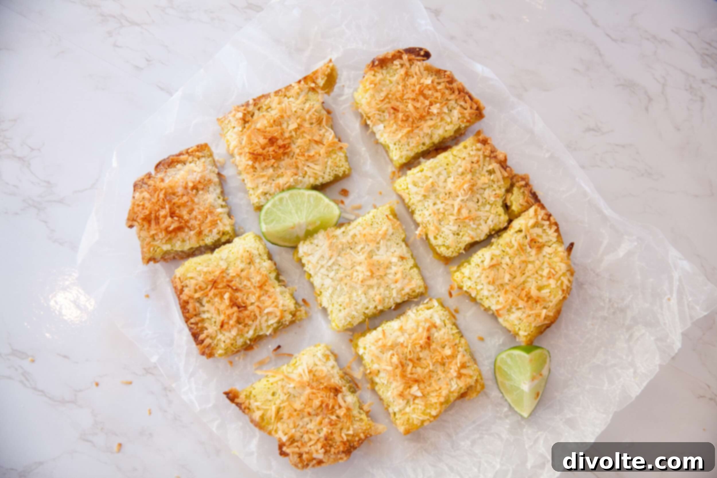 Zesty Coconut Lime Bars 2 coconut-lime-bars-recipe