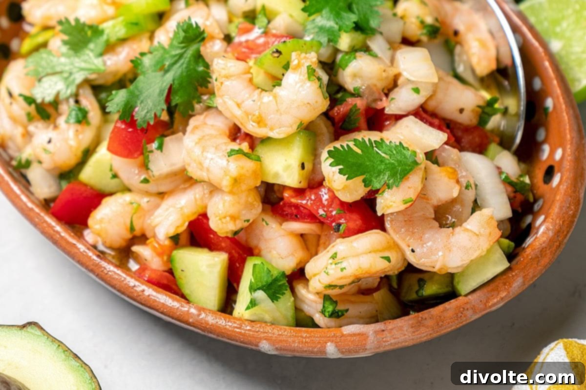 Vibrant Summer Shrimp Ceviche 2 shrimp-ceviche-recipe-fresh-ingredients-summer-dish