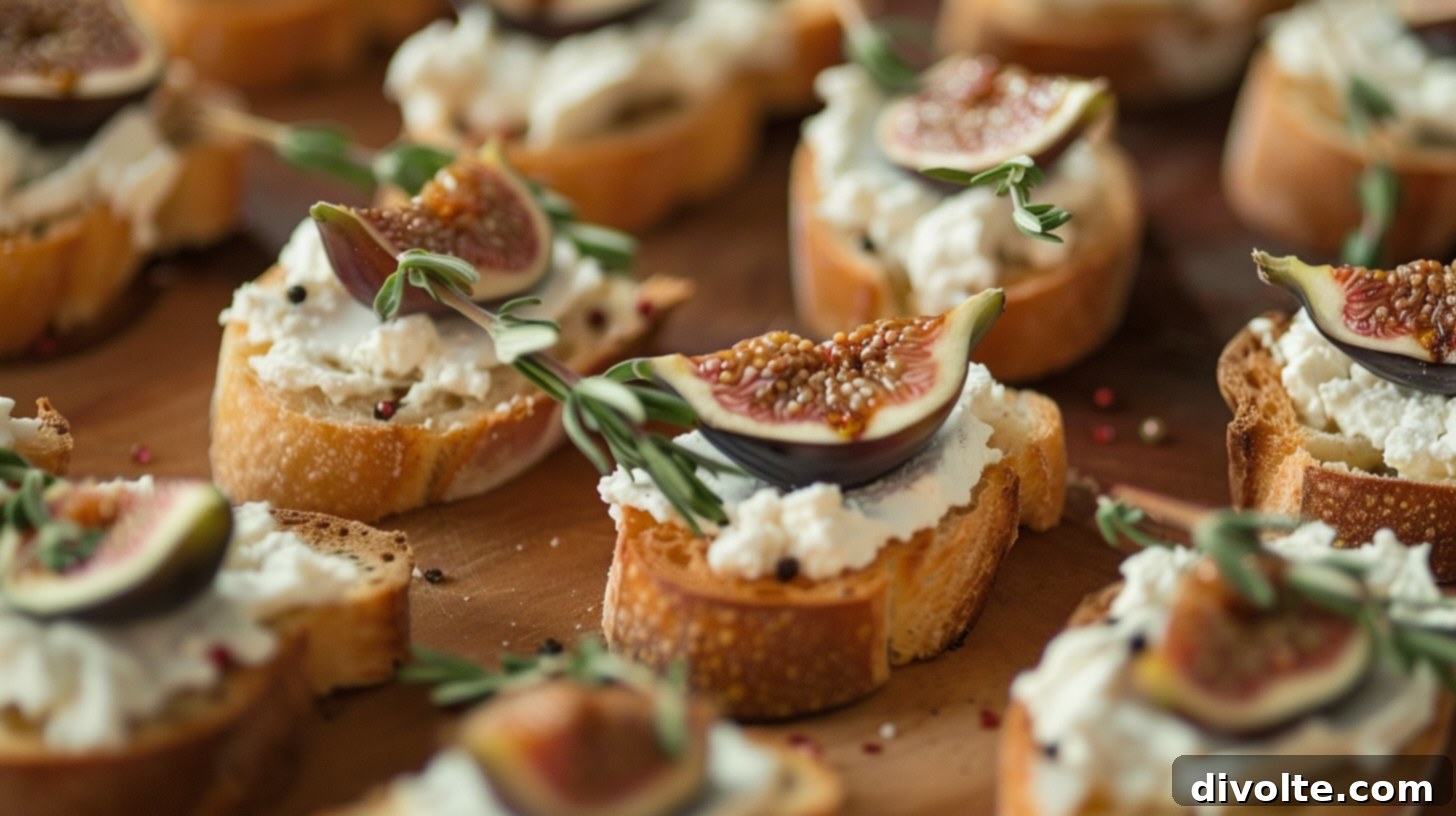 Sweet and Savory Fig Goat Cheese Crostini 2 fig-goat-cheese-crostini-recipe