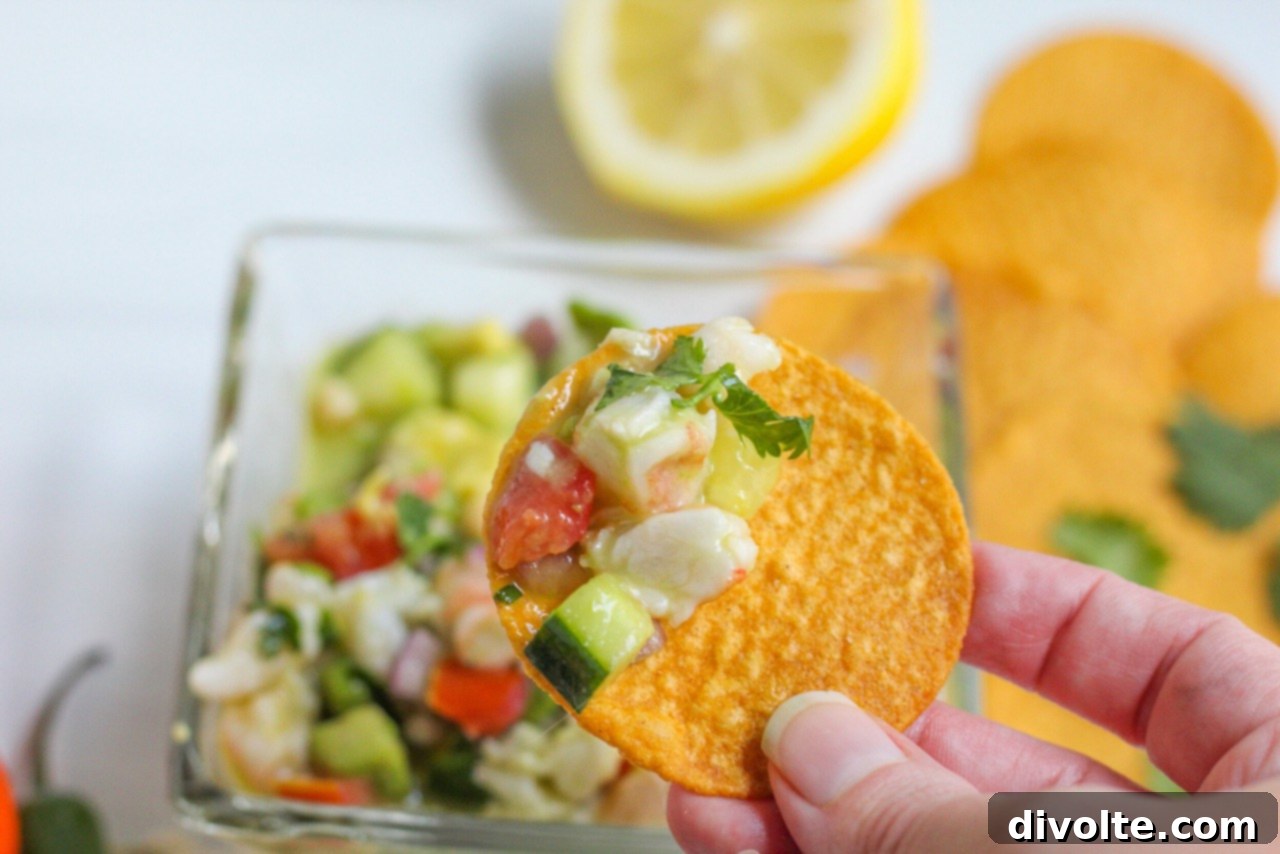 Zesty Shrimp Ceviche Bites 2 fresh shrimp ceviche in crispy mini cups
