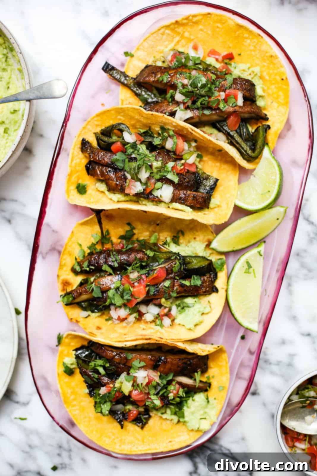 Savory Portobello Tacos 3 portobello-mushroom-tacos-recipe