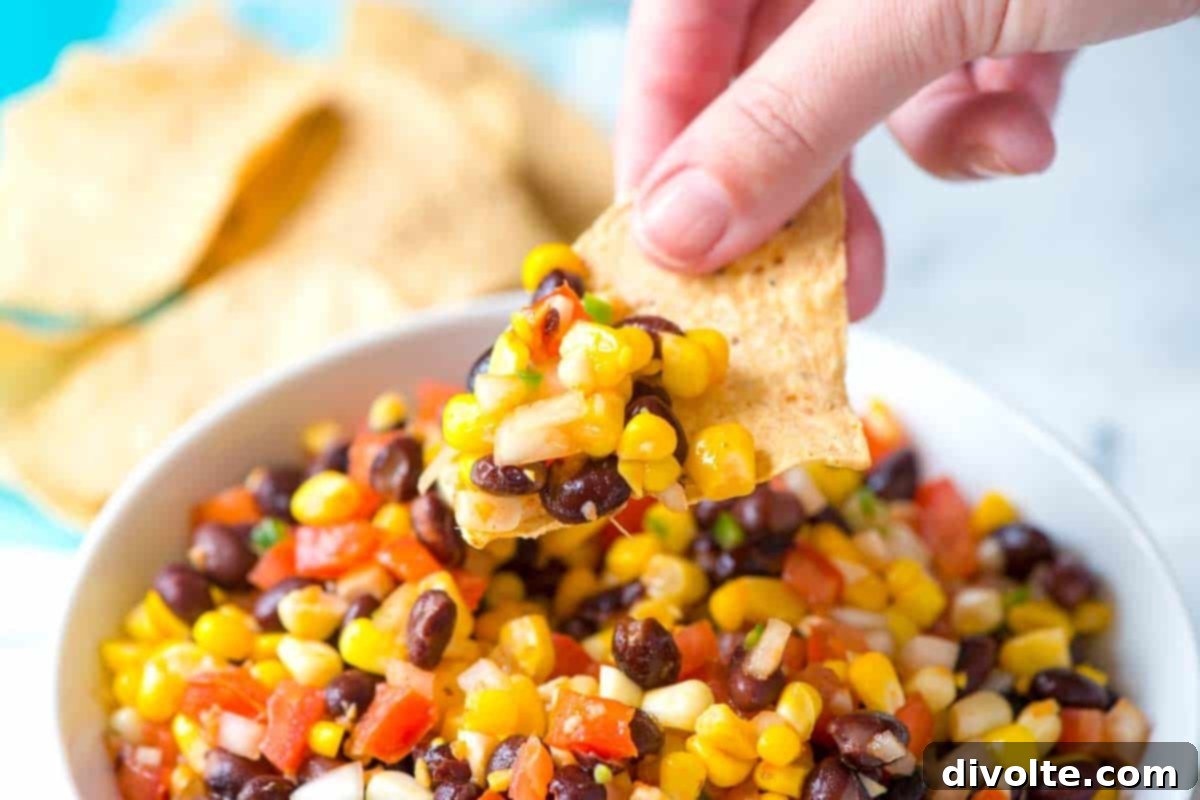 Zesty Black Bean and Corn Salad 2 black-bean-and-corn-salad-recipe
