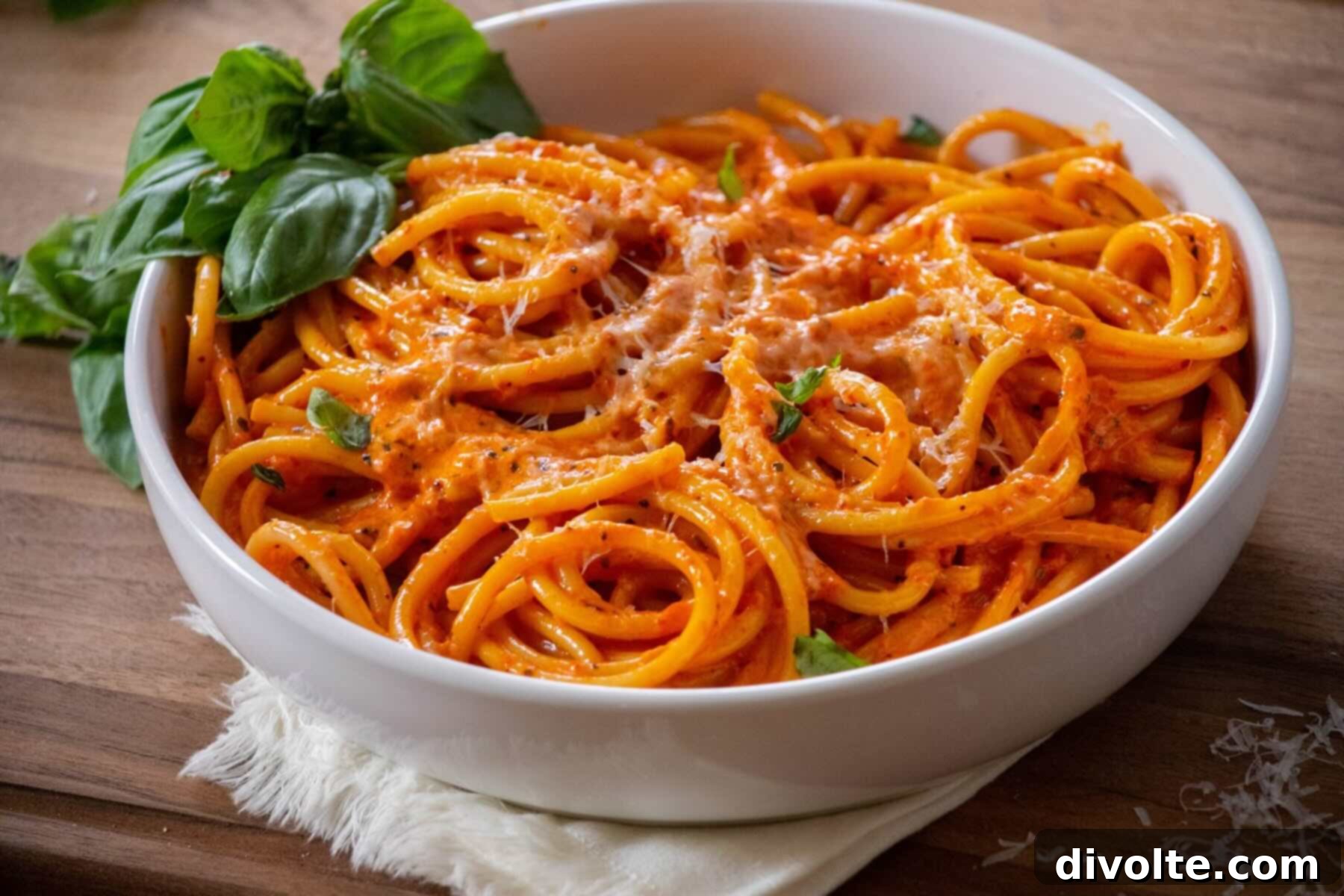 creamy red pepper pasta recipe