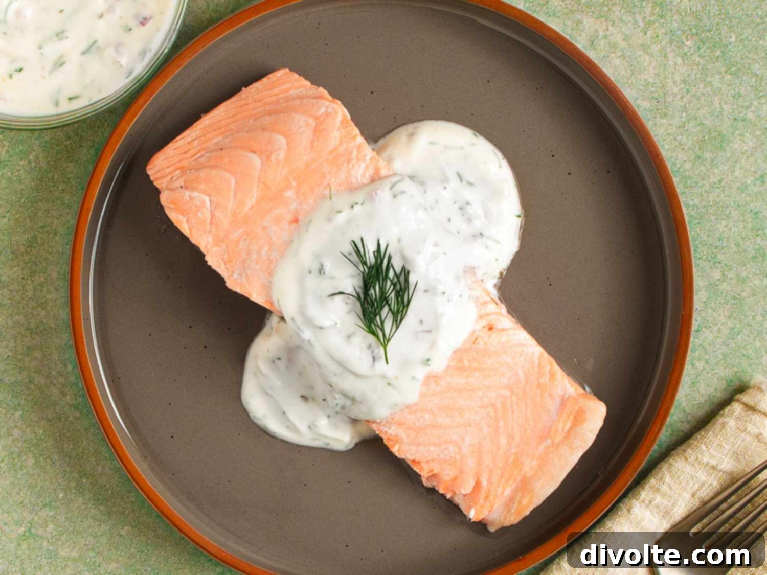 Salmon with Dill Sauce 2 salmon-with-dill-sauce-recipe