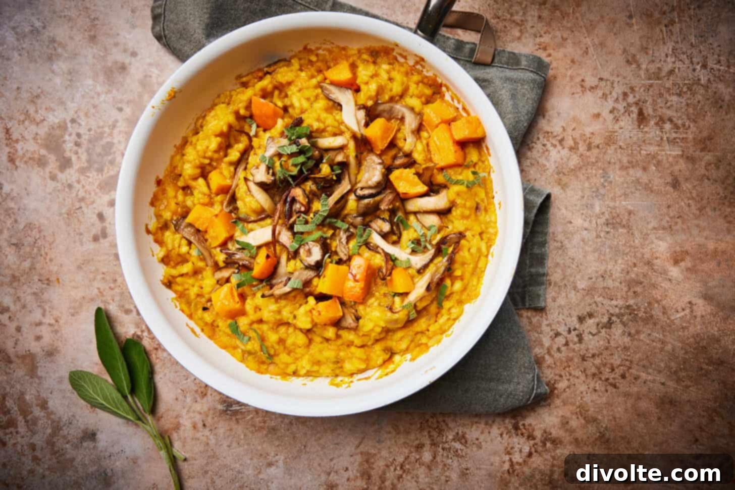 creamy pumpkin risotto recipe