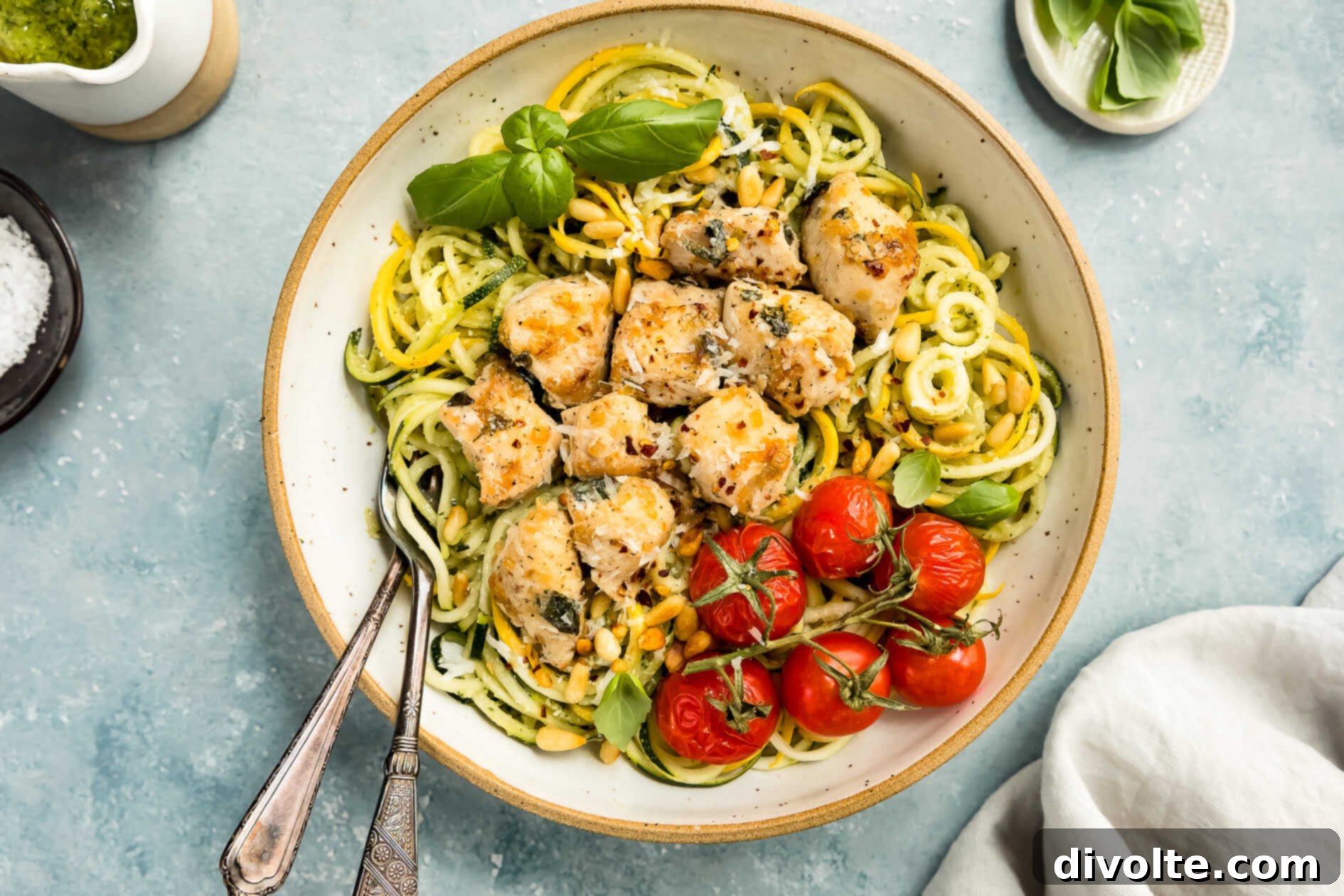 Delicious Pesto Chicken Pasta Recipe - Perfect for Dinner