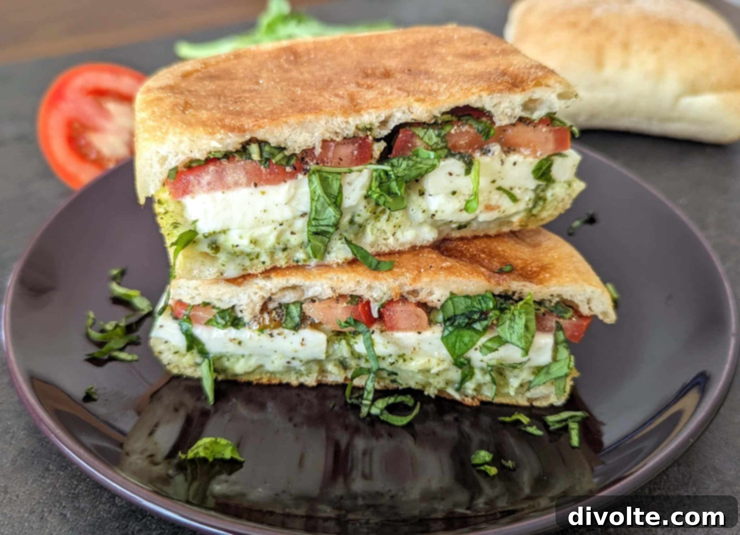 Fresh Caprese Sandwich 2 caprese-sandwich-recipe