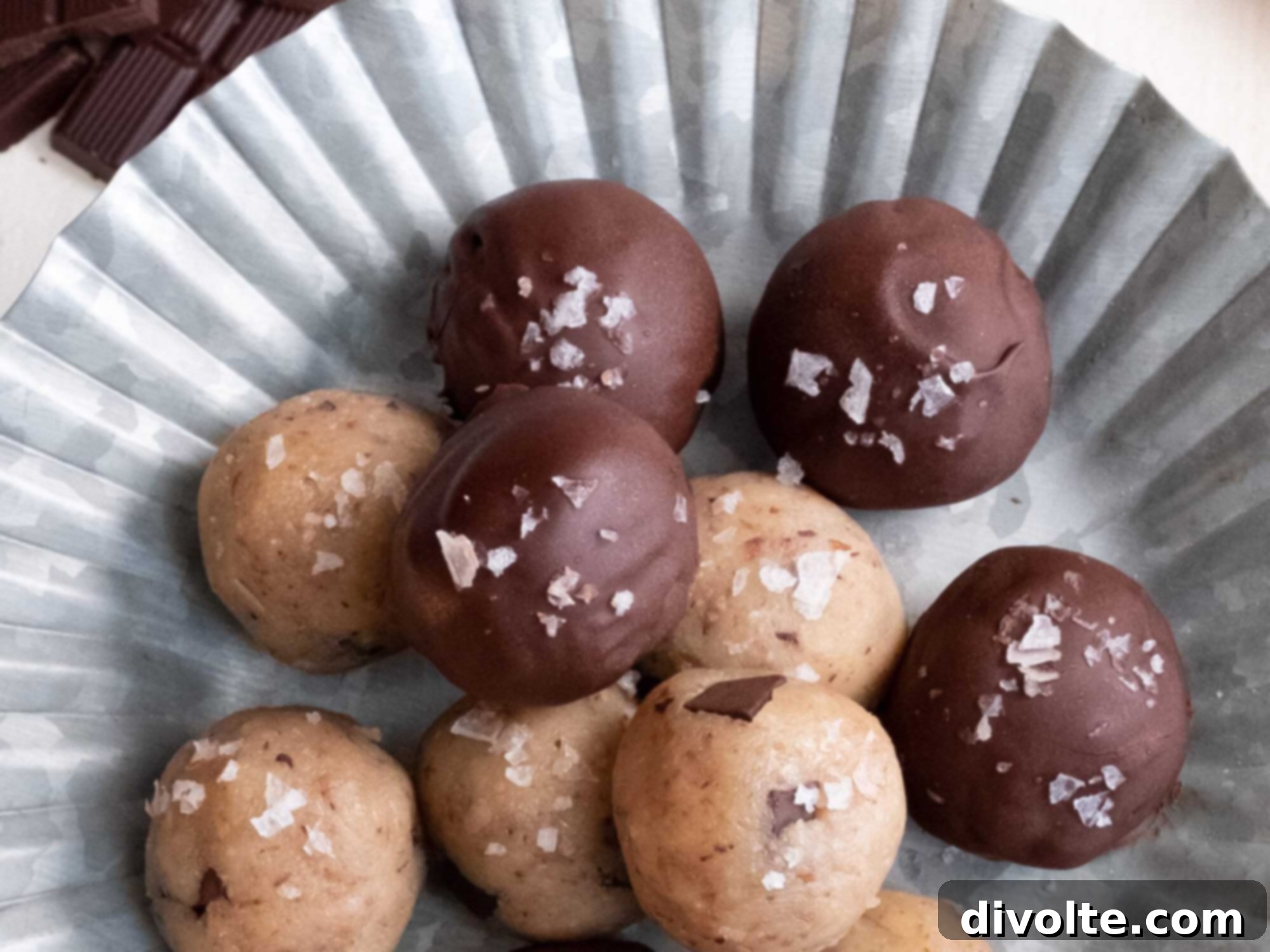 Irresistible Homemade No-Bake Cookie Dough Truffles