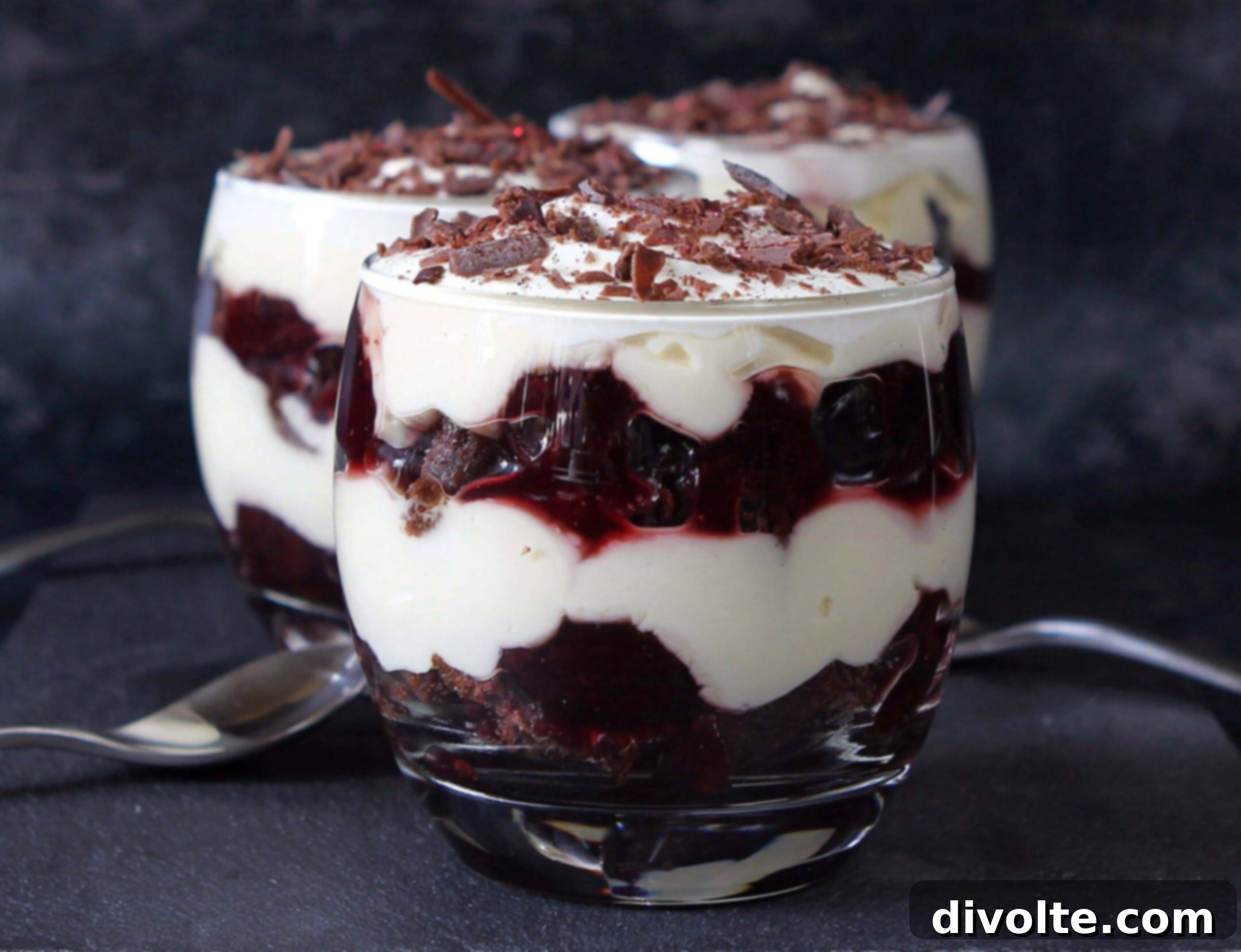 Decadent Chocolate Cherry Trifle 2 chocolate-cherry-trifle-recipe